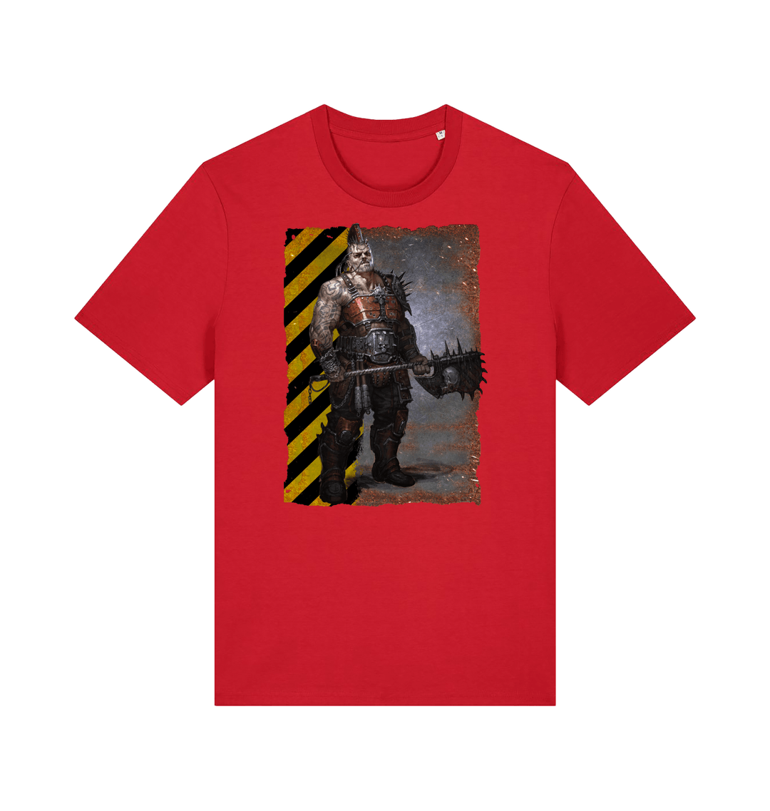 Red Printed T-shirt Front